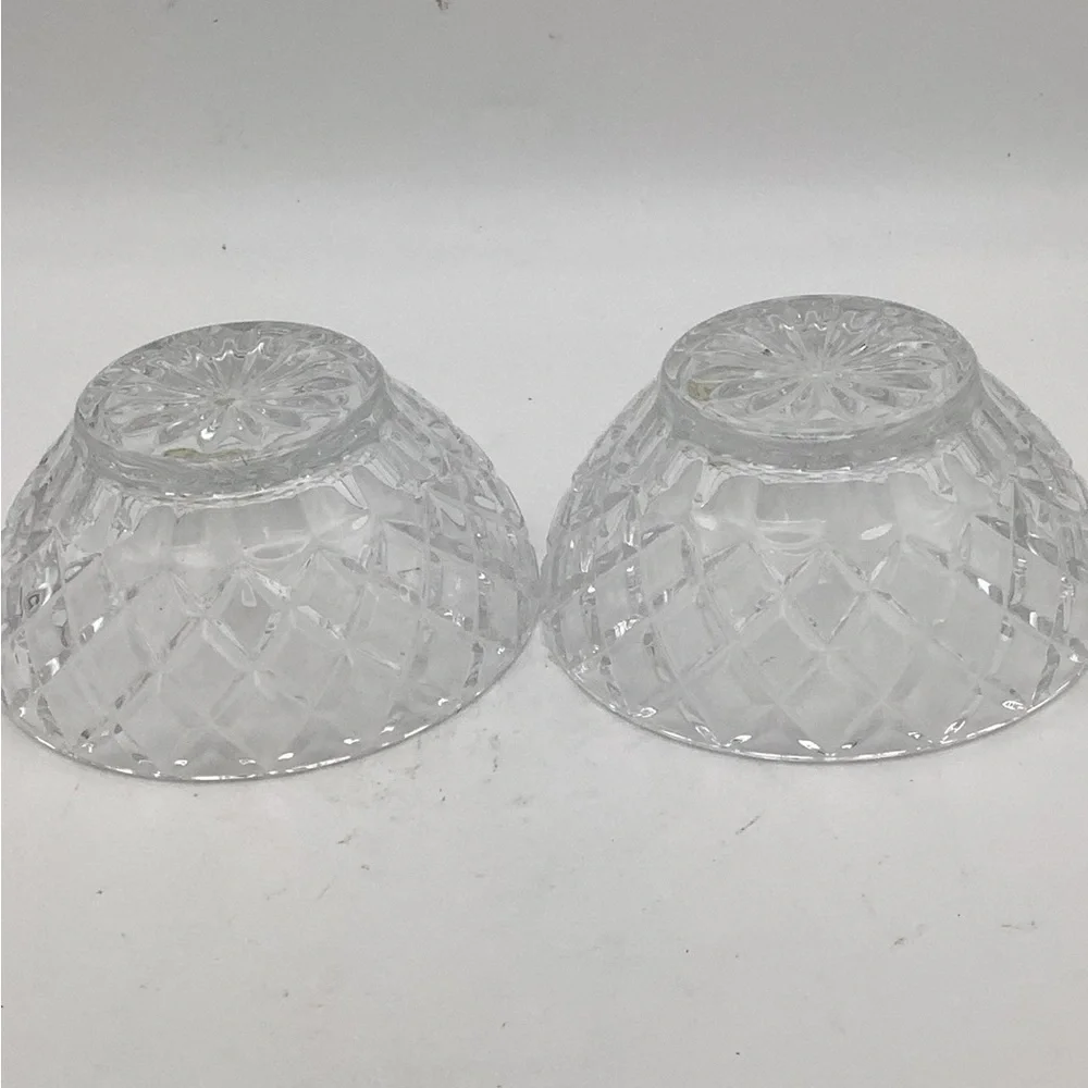 Two Lenox Lead Crystal Clear Bowls